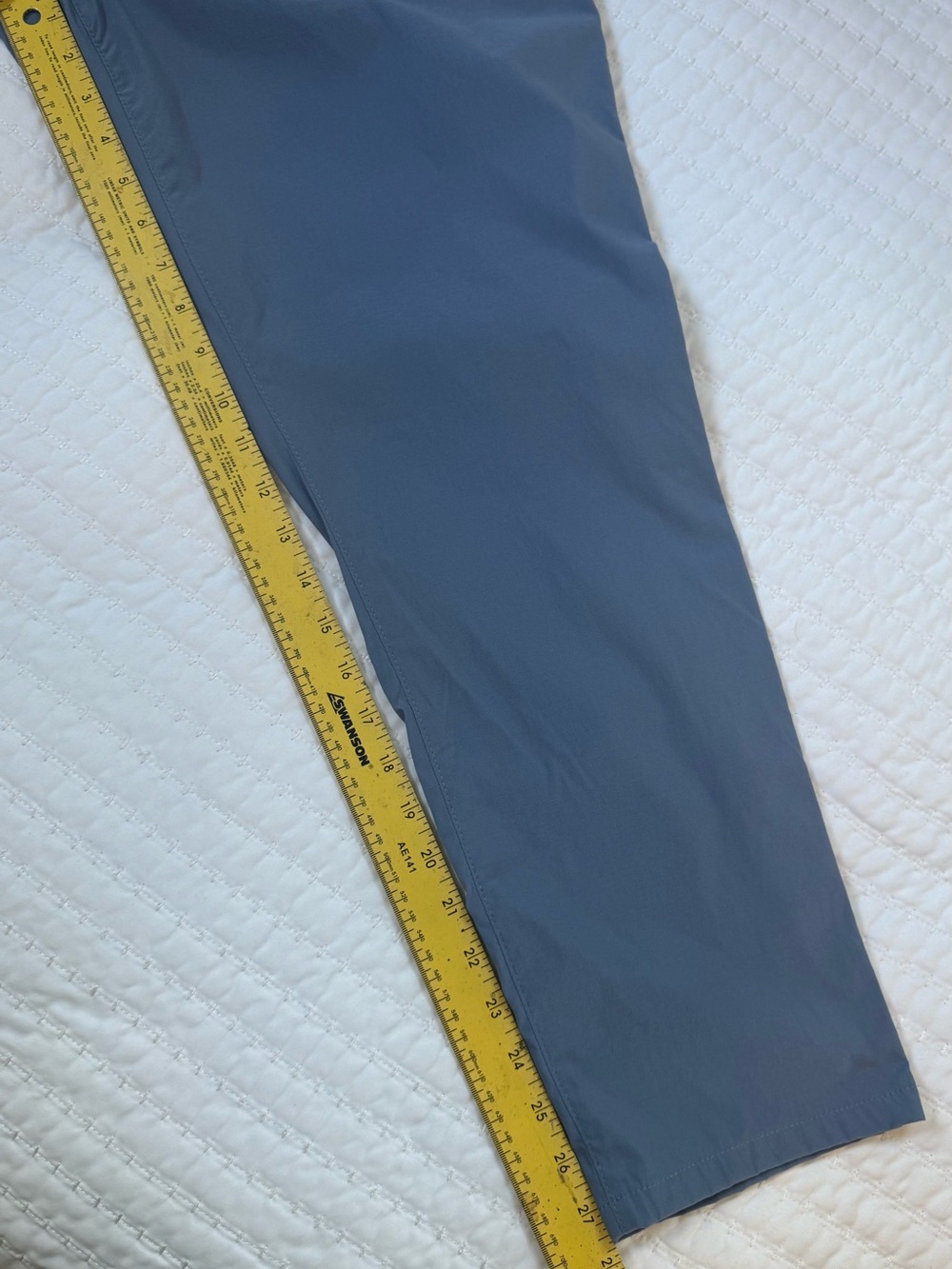 Eddie Bauer Horizon Stretch Pants Womens 10 Straight Ankle 2 Pair Black Blue - Picture 10 of 13